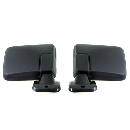 Set of 2 Black Door Mirrors for Mitsubishi L200 Warrior Strada (K74 K75)