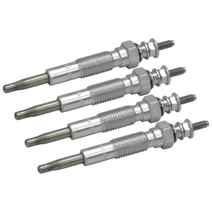 Set of 4 Glow Plugs for Ford Courier (1996–2002) Diesel Turbo