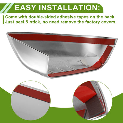 Mirror Cover Cap for Ford Edge (2011–2014) - Electroplating Color