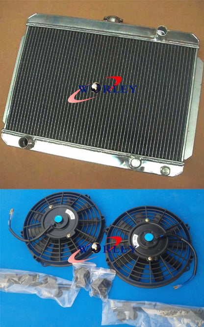 Aluminum Radiator & Fans for Holden Gemini (1975–1986)
