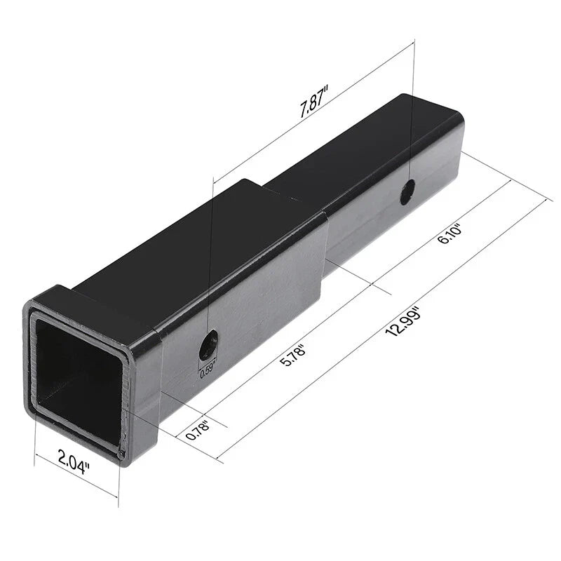 2" Receiver Trailer Extension Hitch for Towing 4000Lbs