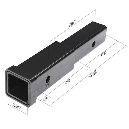 2" Receiver Trailer Extension Hitch for Towing 4000Lbs