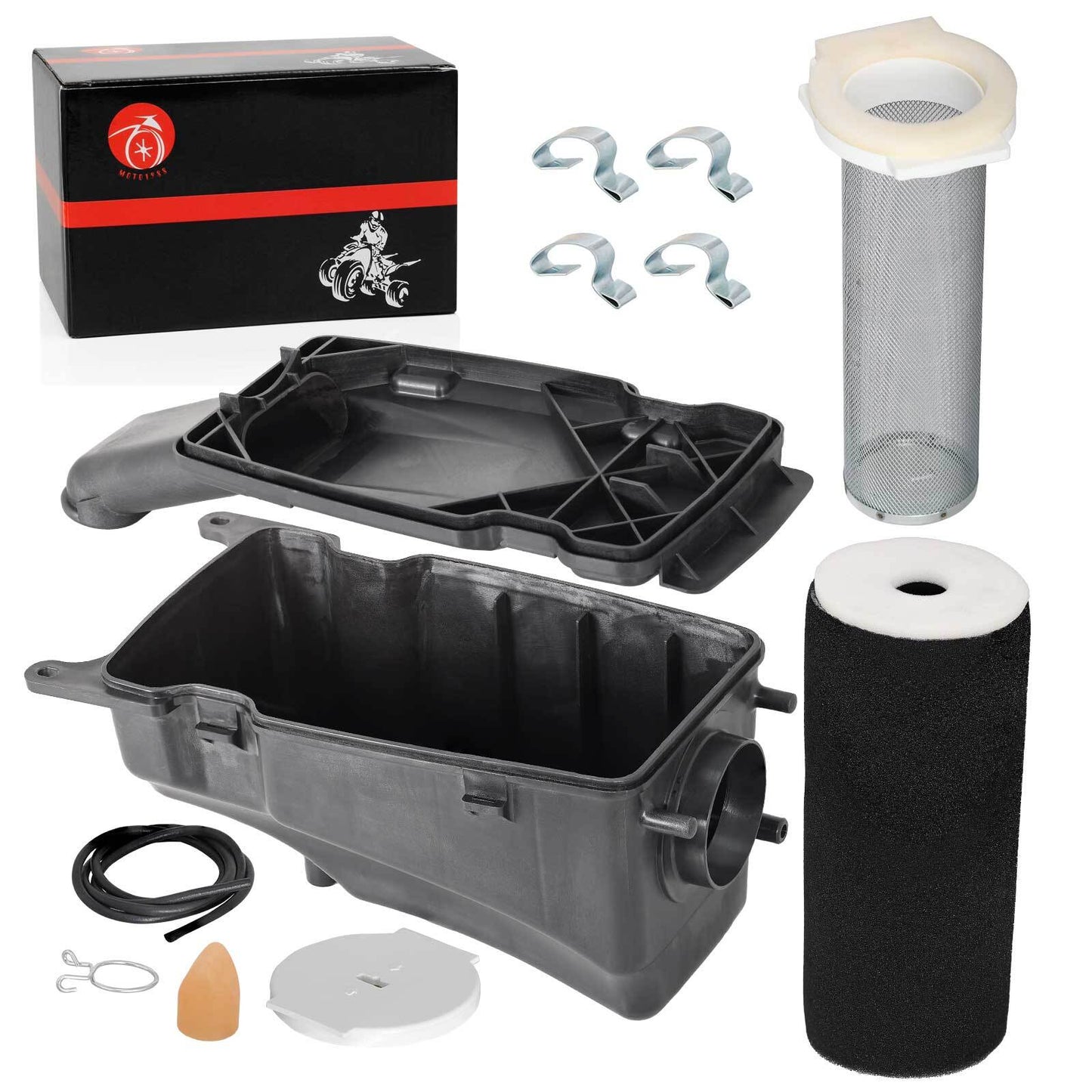 Air Box Filter Cleaner Case with Lid for Yamaha YFM350R (2004–2013)