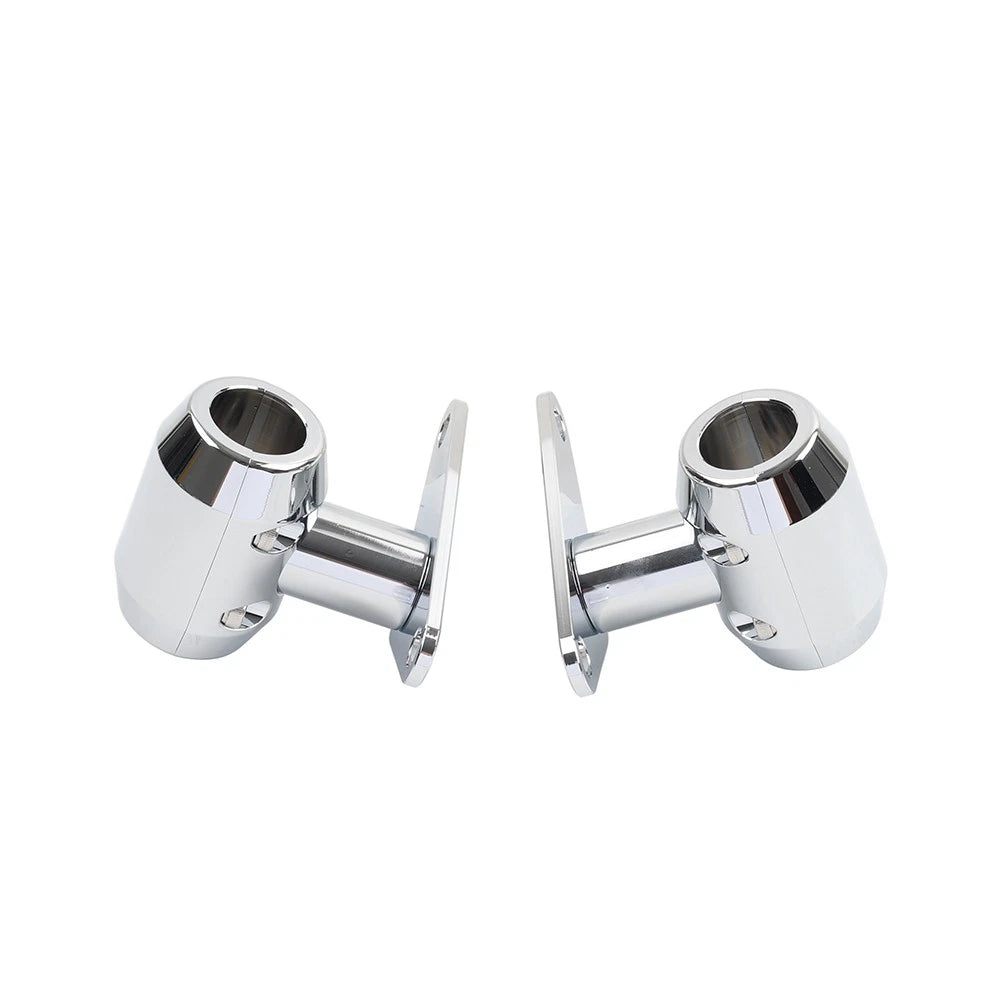 Springer Front End Fork Mudguard Mount Chrome for Harley Chopper (0-6")