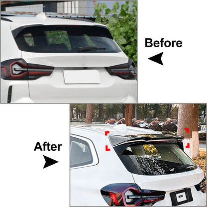 Rear Roof Spoiler Wing Lip Body Kit for BMW X3 (2018-2024)