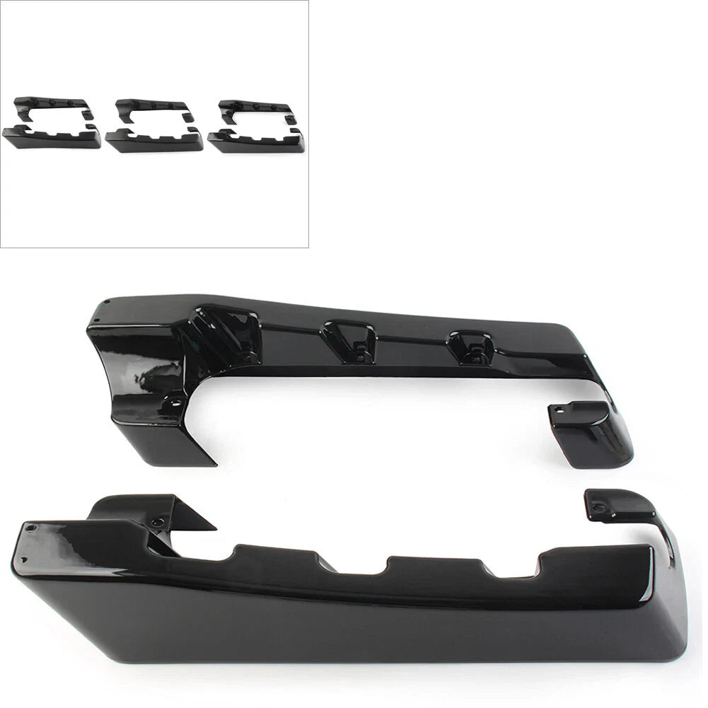 4" Saddle Bag Extensions for Harley Touring Road King (1994-2013) - Pair