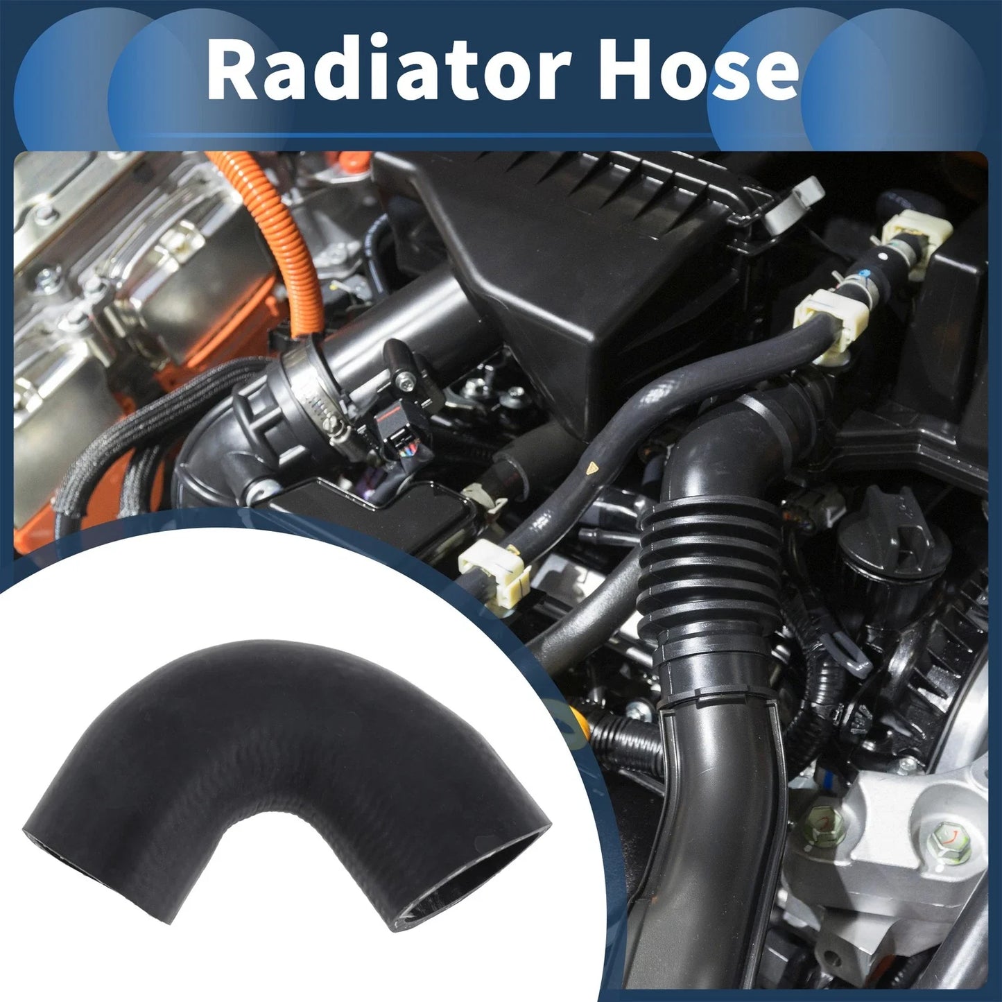 Radiator Hose for BMW X5/X6 (2011-2013, 2011-2014) Rubber