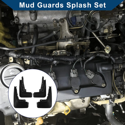 Set of 4 Mud Flaps Splash Guards for BMW X7 G07 (2019–2023)