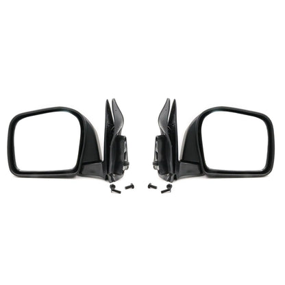 Set of 2 Black Outer Door Mirrors for Toyota Hilux 4WD (N190, KZN190, RZN194)