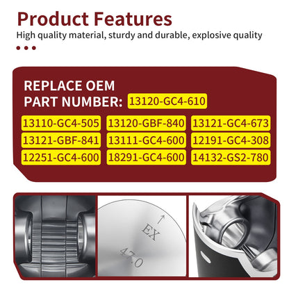 Top End Rebuild Kit for Honda CR80R (1986–1991)
