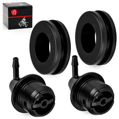 2 Fuel Tank Vent Insulation Grommets for Club Car DS Precedent (1992–2015)