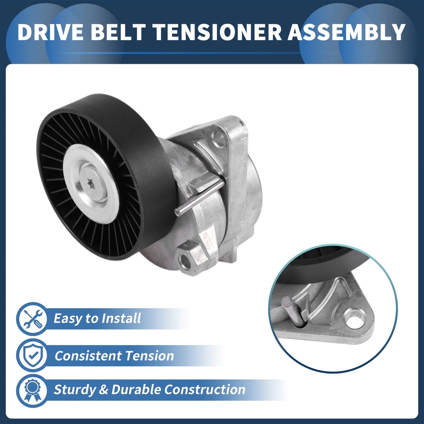 Belt Tensioner for Chrysler Crossfire (2004–2008) No. 1122000870 Metal