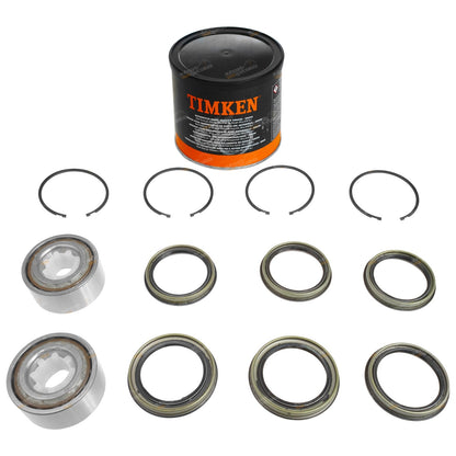 2X Front Wheel Bearing Kits with Grease for Nissan NX B13 (1991–1995)