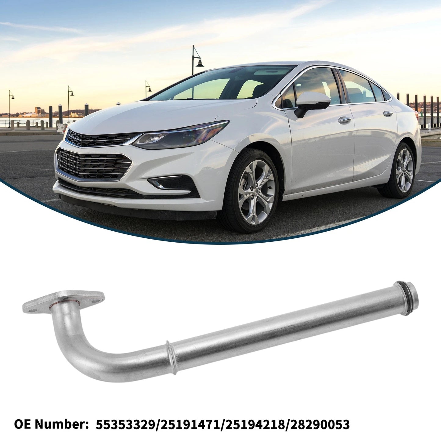 Radiator Hose for Chevrolet Sonic (2012–2018) OE 55353329/25191471