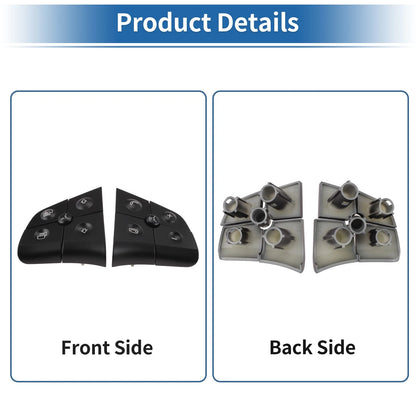Steering Wheel Buttons Set of 10 for Mercedes-Benz (No. 1648207910)