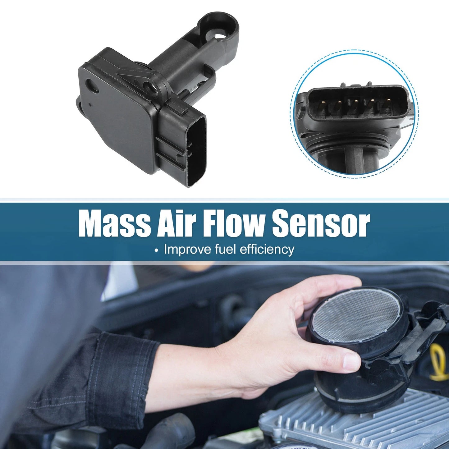 Mass Air Flow Sensor for Suzuki Grand Vitara (2005–2012) No. 13800-84E00
