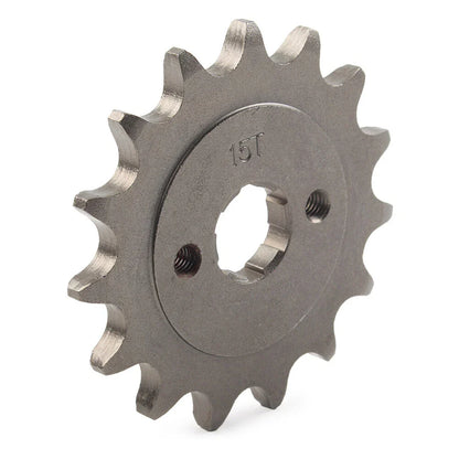 15T Front Sprocket Cog for 125cc-250cc Dirt Pit Bike ATV Go Kart