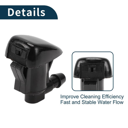 Windshield Washer Nozzle Set with Gasket for Jeep (No. 55372143AB)