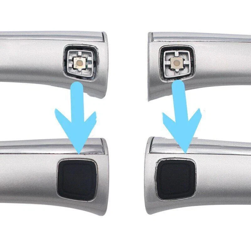 Door Handle Keyless Entry Button Cover Cap for Mercedes W220 C215 SL55 R230