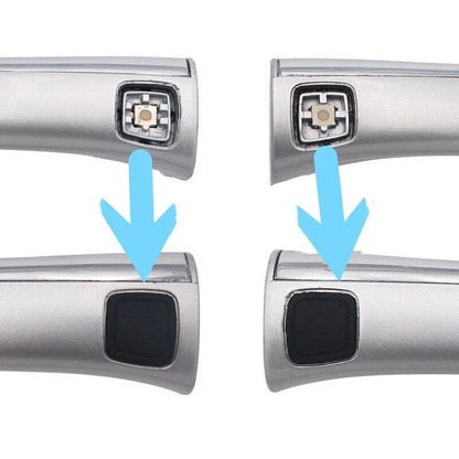 Door Handle Keyless Entry Button Cover Cap for Mercedes W220 C215 SL55 R230