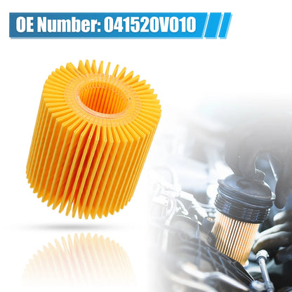 Set of 2 Engine Oil Filters 04152-YZZA1 04152-31090 04152-YZZG1 for Toyota Avalon