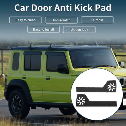 Leather Anti Kick Pad Sticker for Suzuki Jimny (2018–2023)