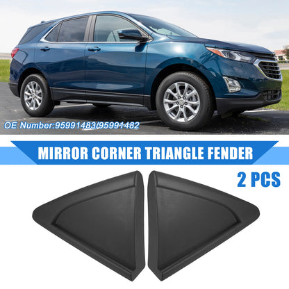 2X Rear Left Right Mirror Corner Triangle Fender Cover for Chevrolet Cruze (2011–2016)