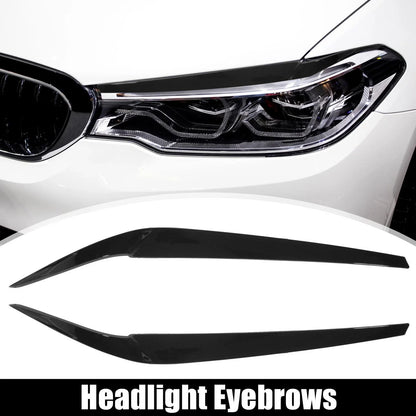 Headlight Lid Cover Sticker 1 Pair for BMW G30 530i 540i M5 (2017-2022)