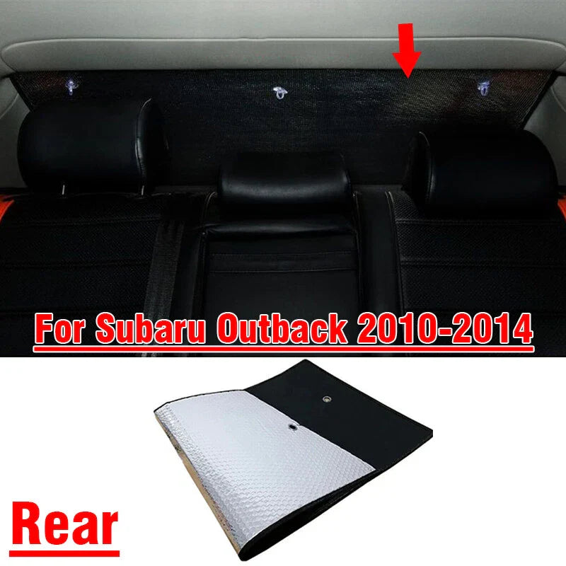 Rear Windshield Privacy Sunshade Cover for Subaru Outback (2010–2014)