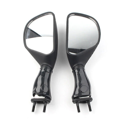 L&R Rear View Mirrors for Kawasaki Ninja 650R ZX6R ZX9R Black (2006-2008)