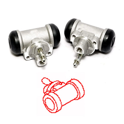 Set of 2 Rear Wheel Brake Cylinders for Nissan Navara D23 (2014–2016)
