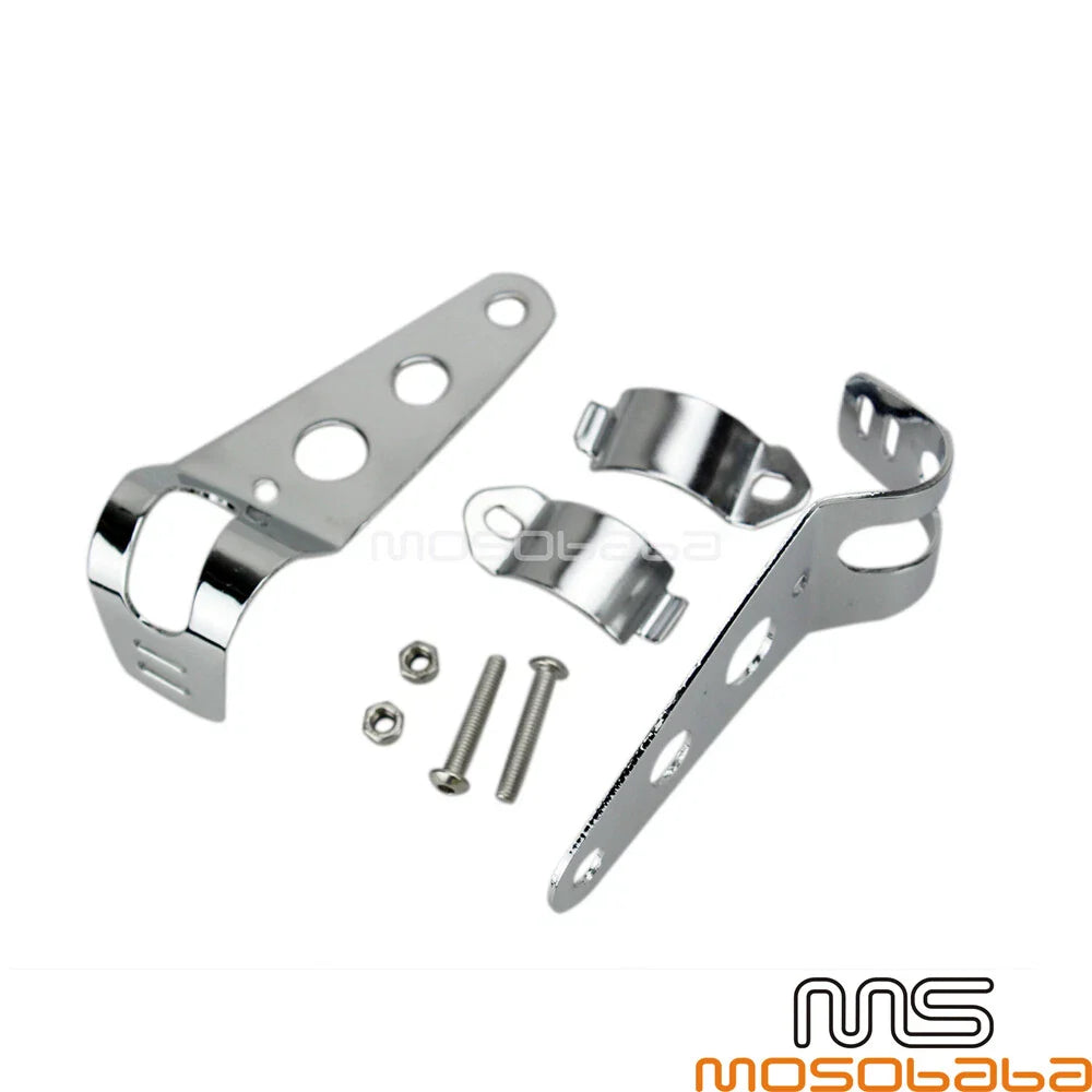 Adjustable Headlight Mount Bracket for Motorcycle 28-35mm Fork Tube
