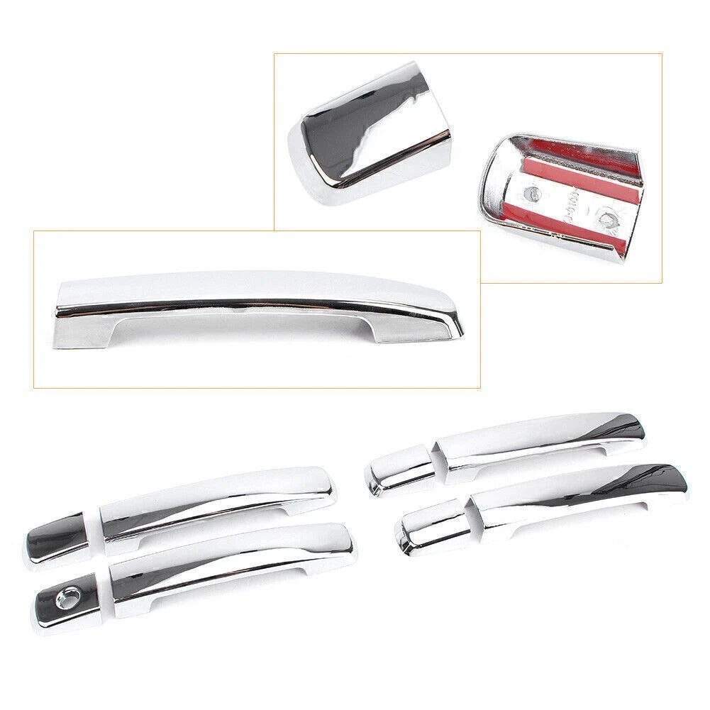 Set of 2 Black Exterior Front Left & Right Door Handles for Nissan D21 (1986–1997)