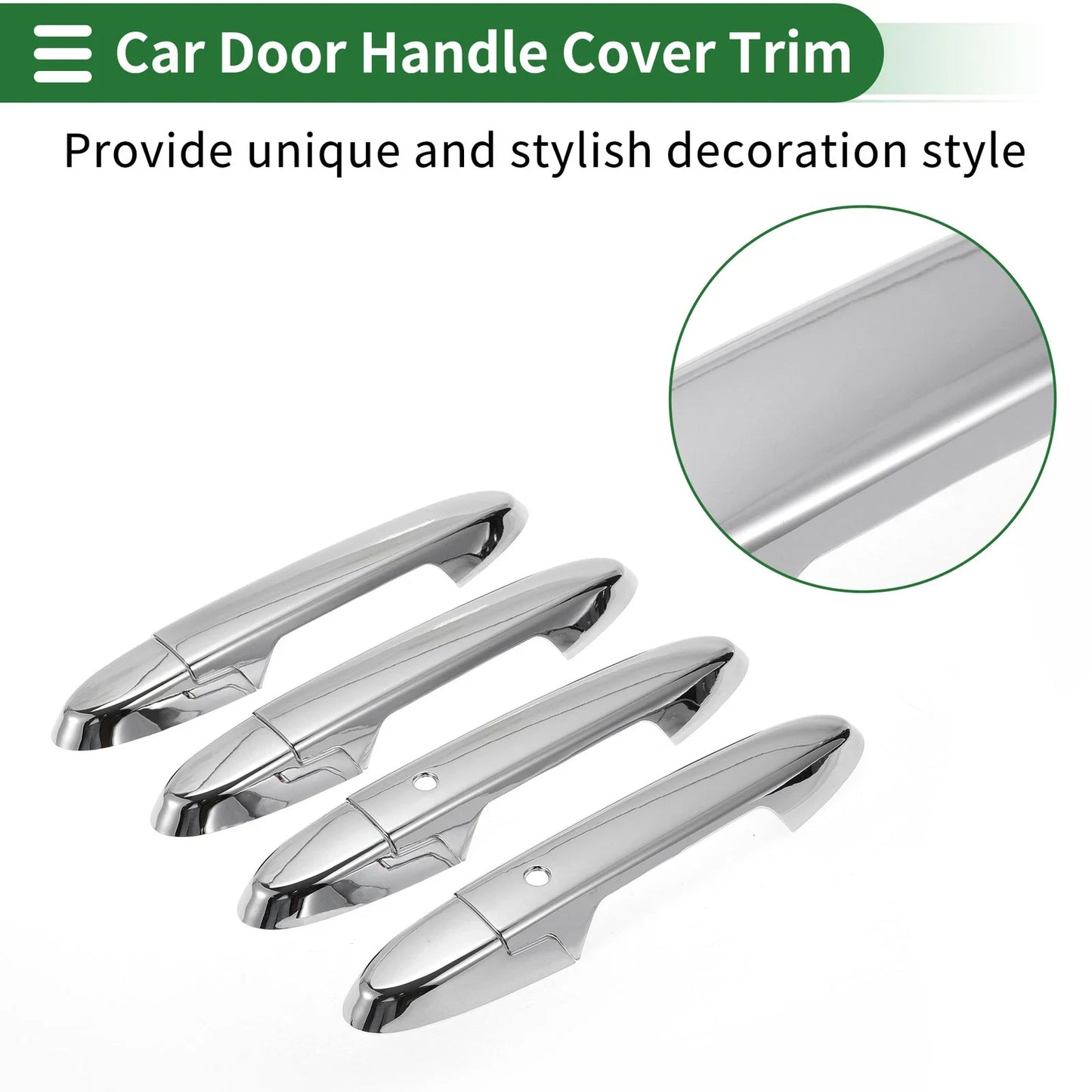 Smart Car Door Handle Cover Trim for Honda Fit Jazz GK5 GP5 (2014-2018)
