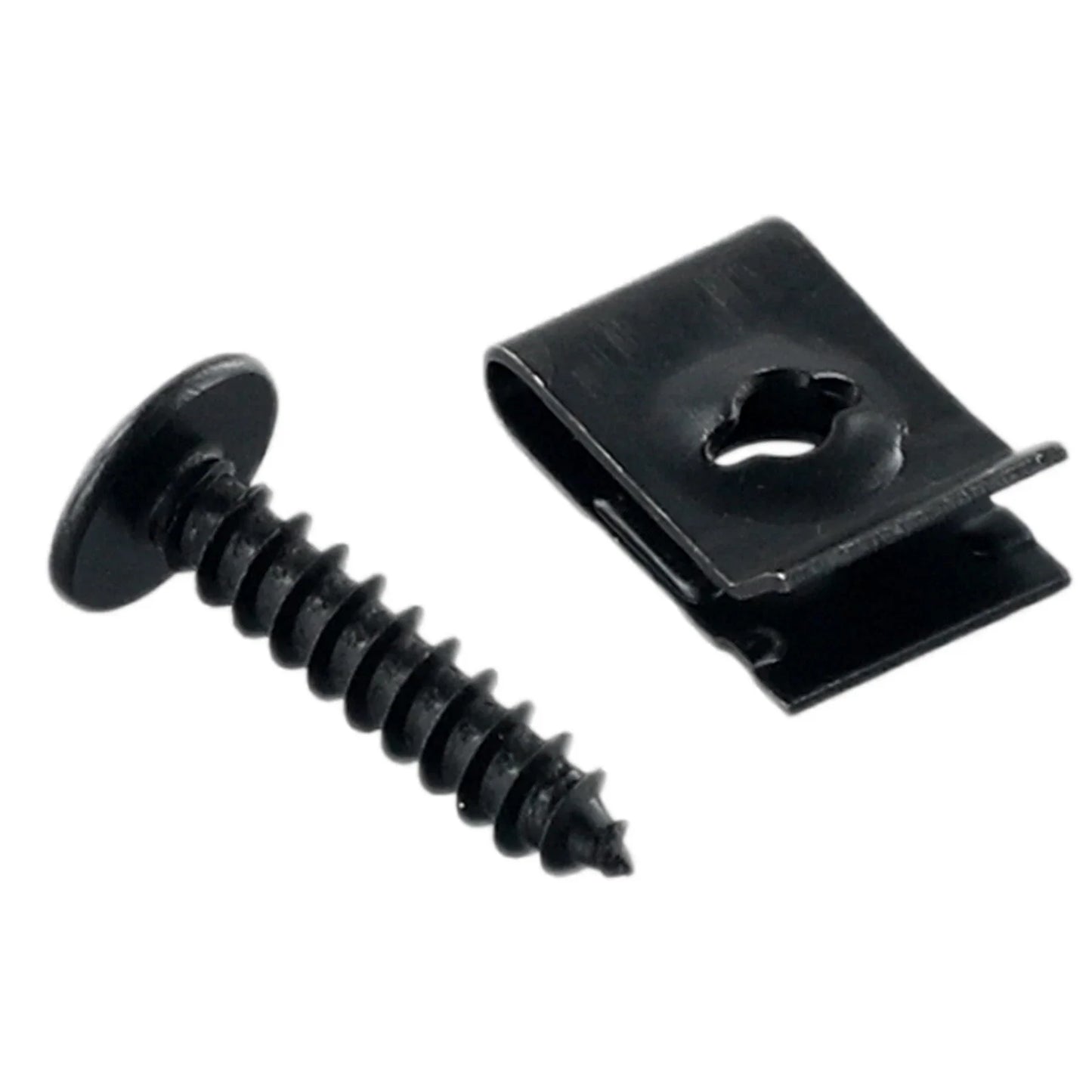 U-type Clip With Screw / 20x / Car Bumper Fender Trim Fasteners for Car