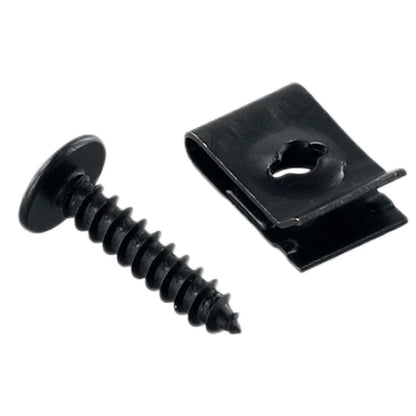 U-type Clip With Screw / 20x / Car Bumper Fender Trim Fasteners for Car