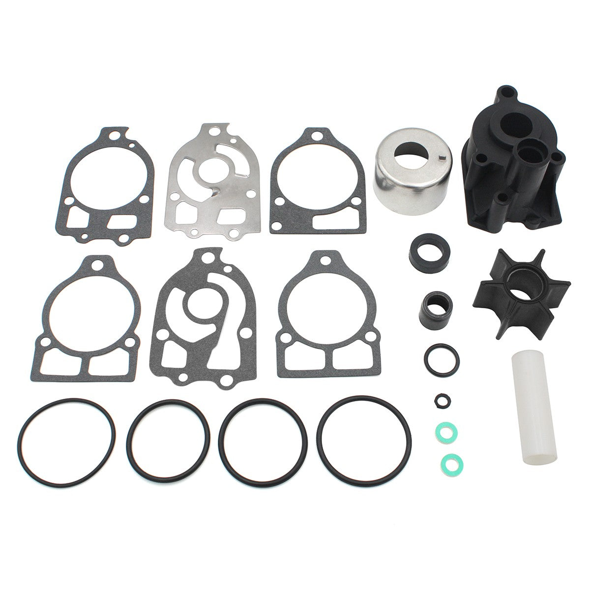Water Pump Impeller Kit for Mercury V6 150 175 200 225 Hp (1978–1985)