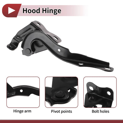 Hood Hinge for Toyota Corolla E150 (2008) Right Side