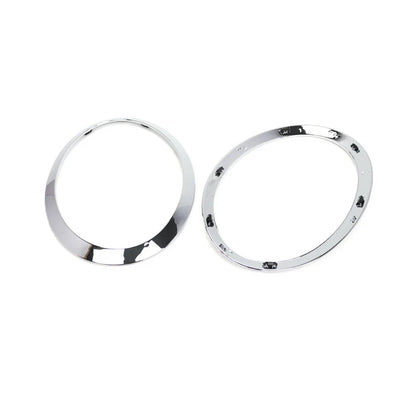 Chrome Headlight Ring Trim Bezel Cover for Mini Cooper (2002-2023)