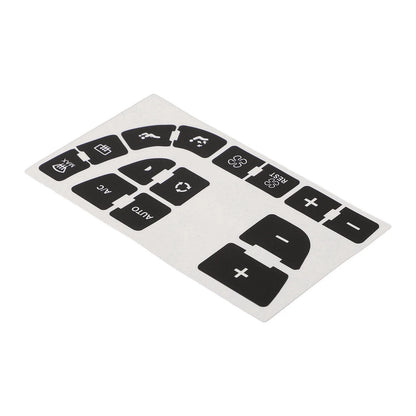Stickers Set for Citroen C4 Grand Picasso Climate Buttons