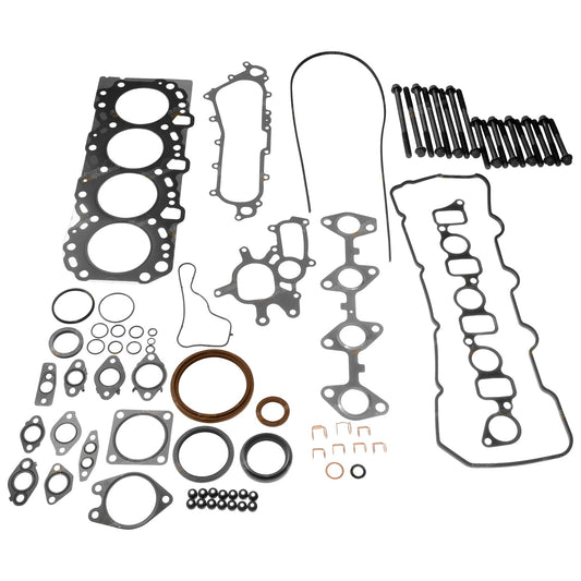 Full Engine Gasket Kit + Head Bolt Set for Hilux KUN16 KUN26 (2005–2015)