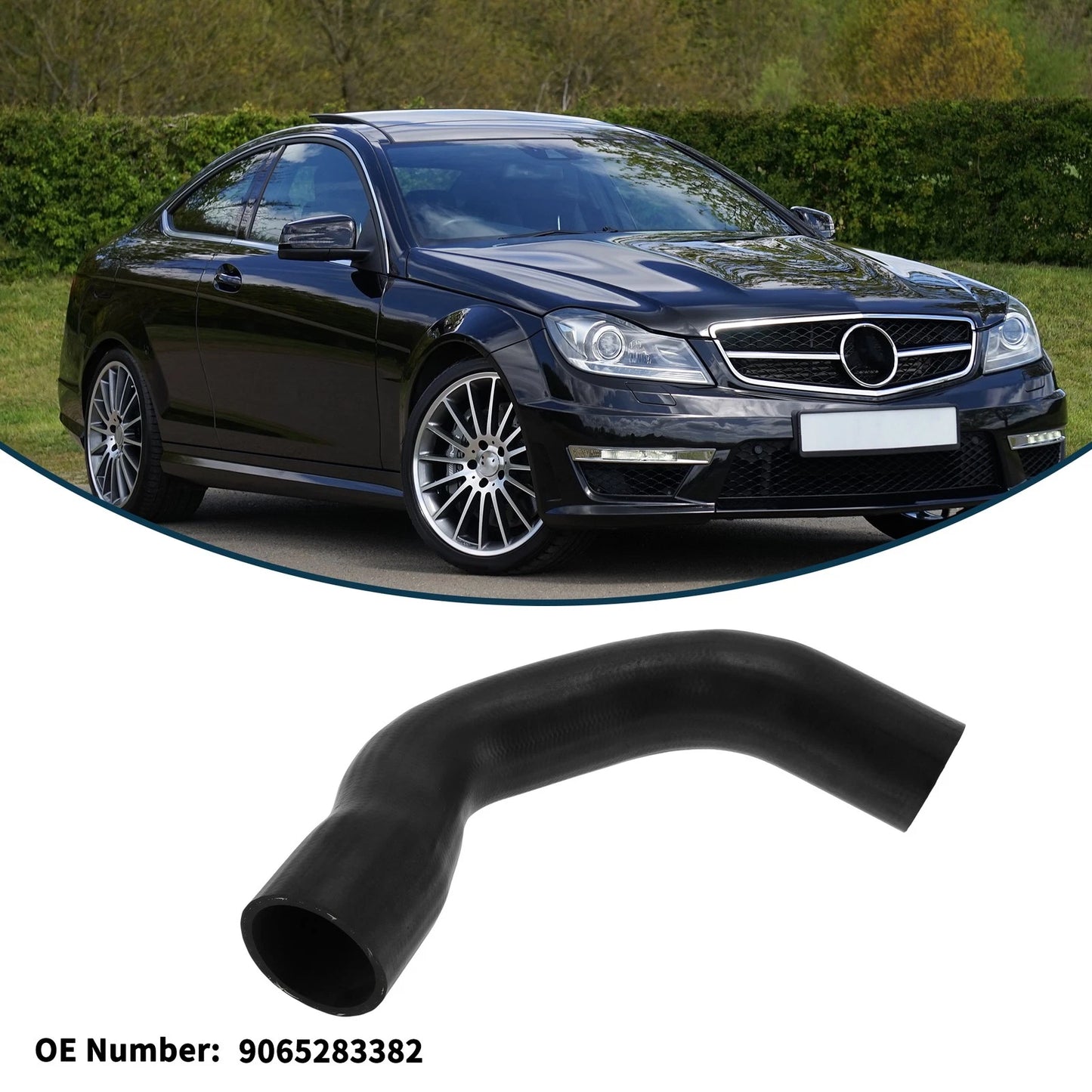 Radiator Hose for Mercedes-Benz Sprinter 209 CDI (2006–2018) 9065283382 Rubber