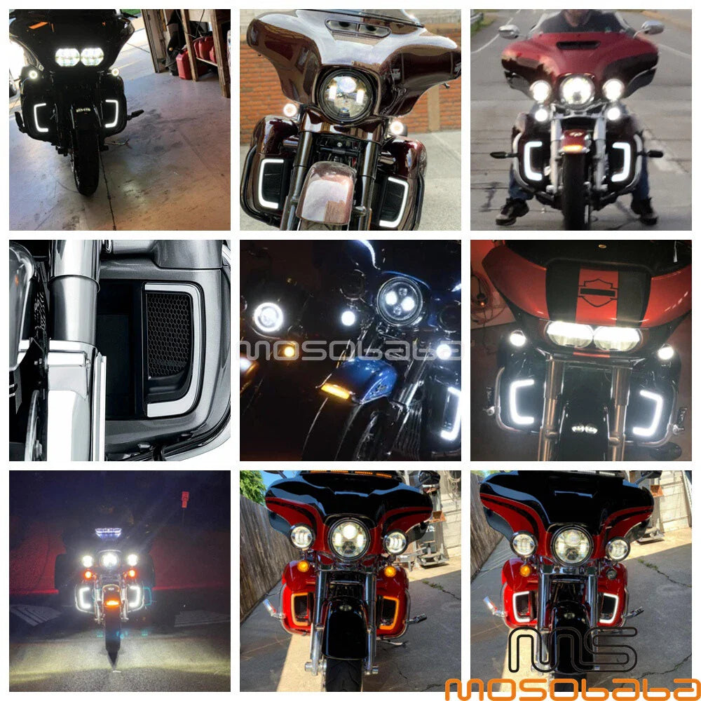 LED Turn Signal Lights for Harley Touring Glide FLHTK (2015-2020)