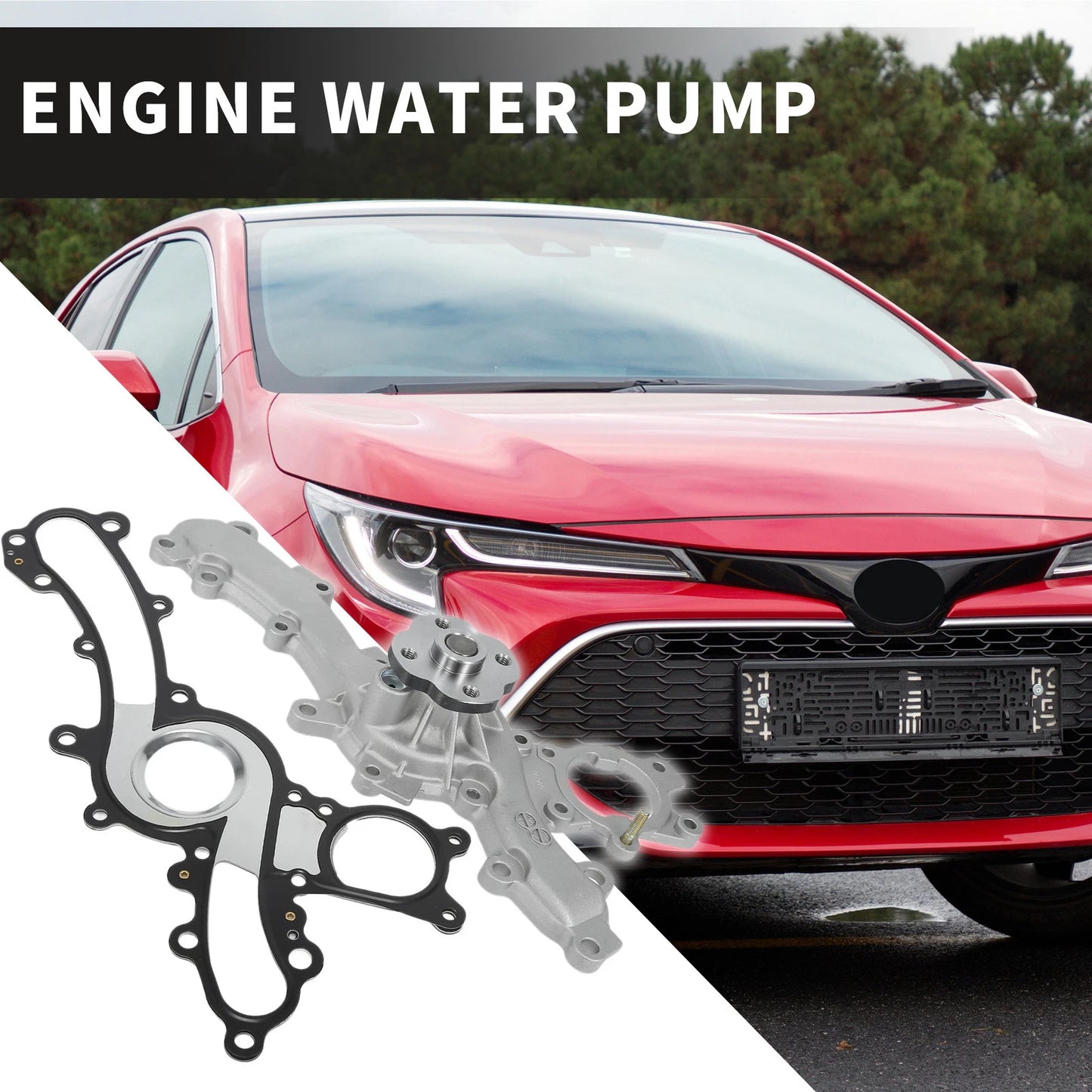 Water Pump for Lexus ES350 RC300 RC350 (No. 1610009690/1610039615) with Gasket