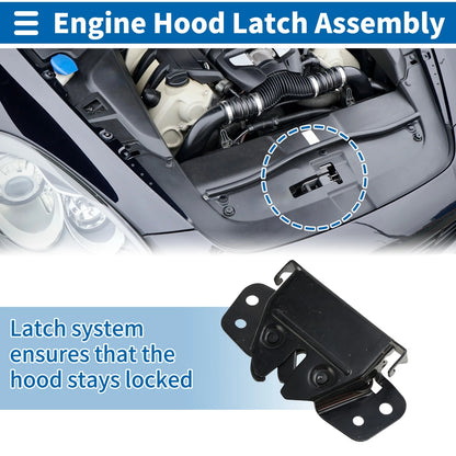 Hood Latch Assembly for Hyundai Tucson (2010–2015) No. 811302S000