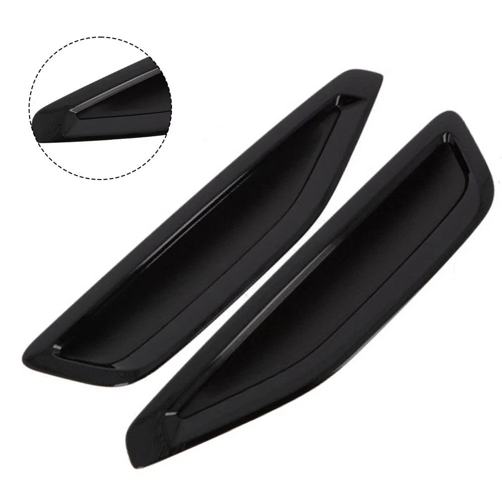 2 x Front Left/Right Black Fender Trim for BMW X5 (2017–2021)