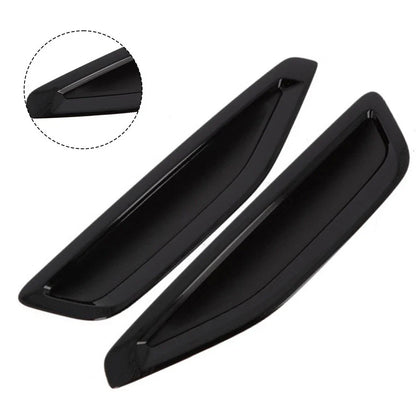 2 x Front Left/Right Black Fender Trim for BMW X5 (2017–2021)