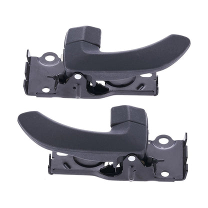 Set of 2 Inner Door Handles for Hyundai Santa Fe (2000–2005) Grey