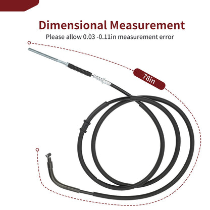 Rear Park Hand Brake Cable for Suzuki Eiger 400 (2003–2007)