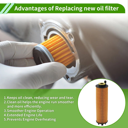 Engine Oil Filter A2561840000 for Mercedes-Benz GLS450 (2016–2023)